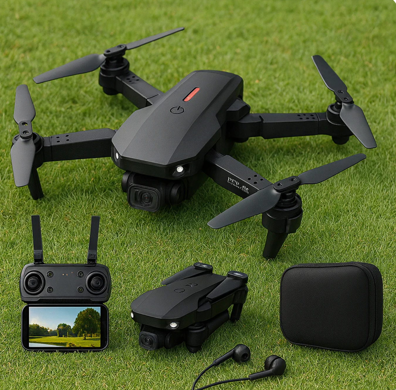 Dronă cu cameră duală 4K